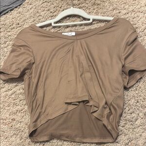 Trendy Tan Top